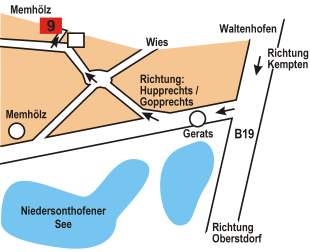 Anfahrtsskizze